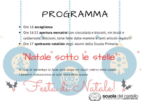 Festa di natale 2017 Festa di Natale