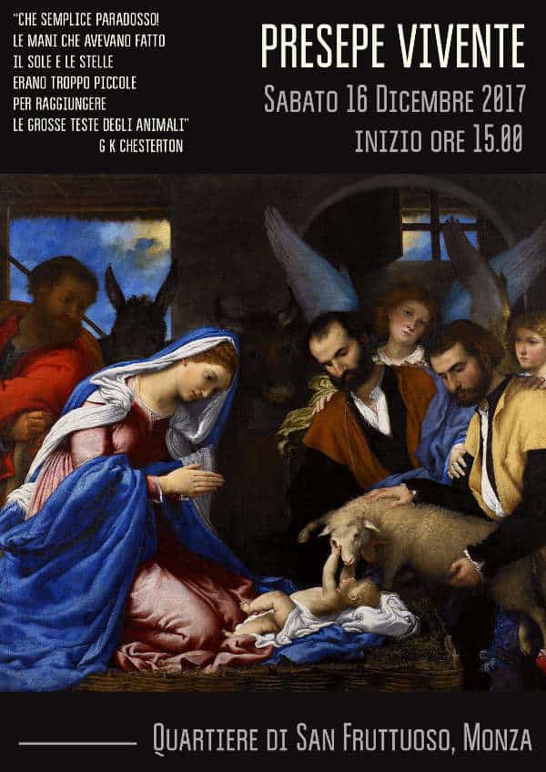 locandina presepe vivente