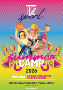 Volantino Summer Camp 2025 - Materna